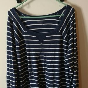 Old Navy XXL Striped Sleep Shirt